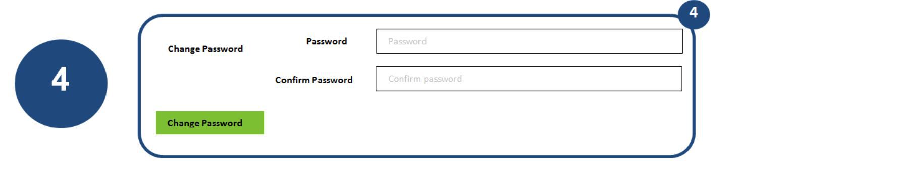 4. After changing your password, you can sign back into your form.
